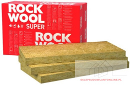 Superrock 200mm wełna skalna, lambda 0.035, opak.= 2,44 m2 ROCKWOOL