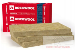 Superrock Premium 100mm wełna skalna, lambda 0.034, opak.= 4,88 m2 ROCKWOOL