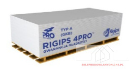 Płyta gipsowa GKB 4PRO typ A 1200x2000x12,5mm RIGIPS