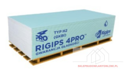 Płyta gipsowa GKBI Hydro 4PRO typ H2 1200x2600x12,5mm RIGIPS