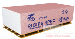 Płyta gipsowa GKF 4PRO Fire+ typ DF 1200x2600x12,5mm RIGIPS