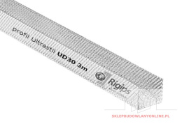 Profil przyścienny ULTRASTIL UD30 dł.=3,0 m gr.=0,55mm RIGIPS