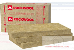 Rockmin 50mm wełna skalna, lambda 0.039, opak.= 10,98 m2 ROCKWOOL