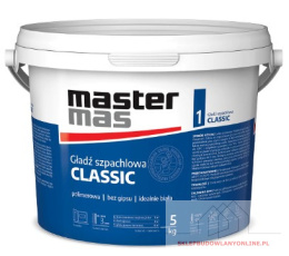 Gładź szpachlowa MASTER-MAS opak.= 5kg MASTER