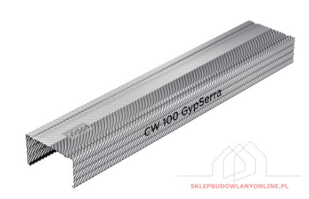 Profil GypSerra® CW100 dł.=3,0 m gr.=0,6mm RIGIPS Profil GypSerra® CW100 dł.=3,0 m gr.=0,6mm RIGIPS