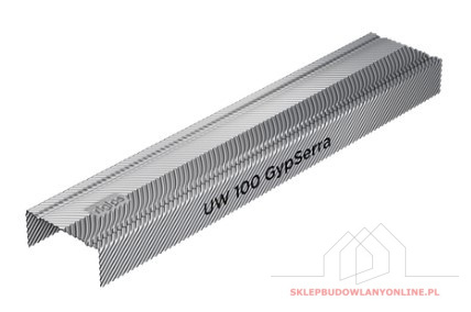 Profil GypSerra® UW100 dł.=3,0 m gr.=0,55mm RIGIPS Profil GypSerra® UW100 dł.=3,0 m gr.=0,55mm RIGIPS