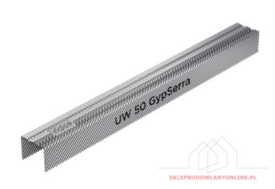 Profil GypSerra® UW50 dł.=4,0 m gr.=0,55mm RIGIPS Profil GypSerra® UW50 dł.=4,0 m gr.=0,55mm RIGIPS