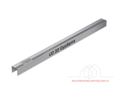 Profil przyścienny GypSerra® UD30 dł.=3,0 m gr.=0,55mm RIGIPS Profil przyścienny GypSerra® UD30 dł.=3,0 m gr.=0,55mm RIGIPS