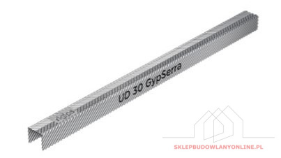 Profil przyścienny GypSerra® UD30 dł.=4,0 m gr.=0,55mm RIGIPS Profil przyścienny GypSerra® UD30 dł.=4,0 m gr.=0,55mm RIGIPS